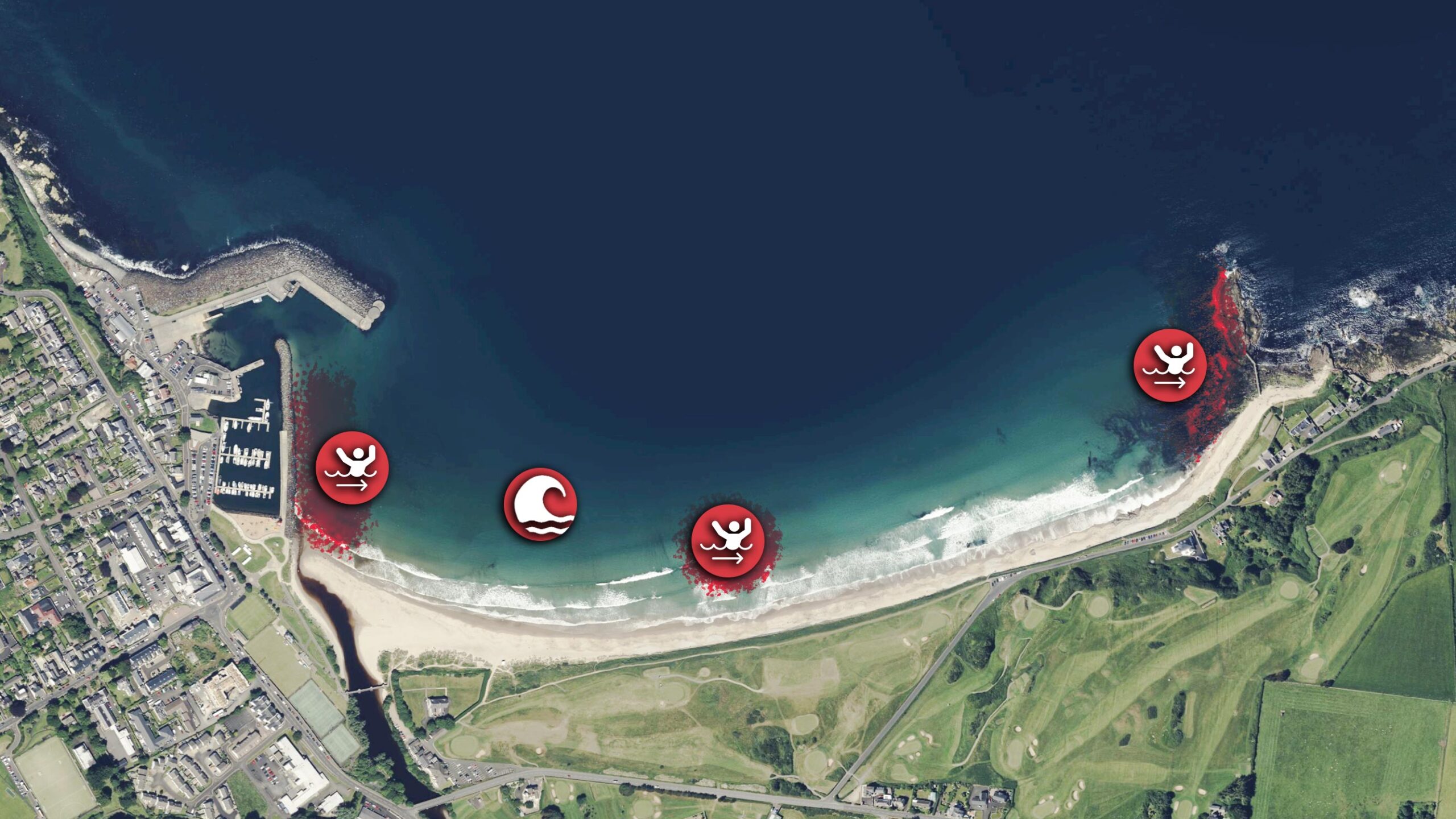 BALLYCASTLE BEACH HAZARDS